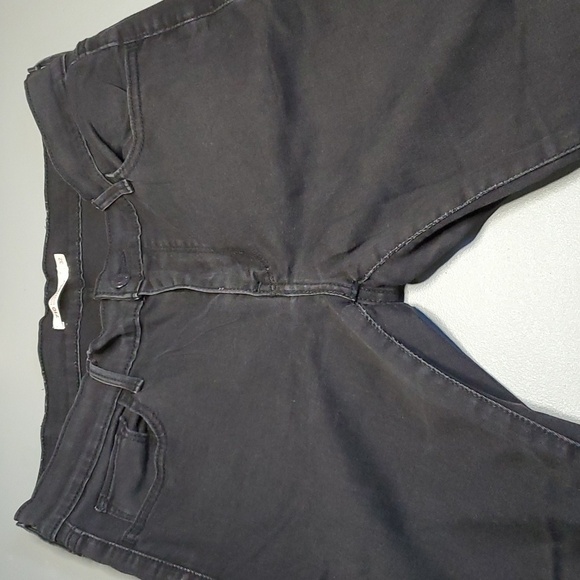 Levi's 711 black 32x30 super skinny jeans - Picture 6 of 8